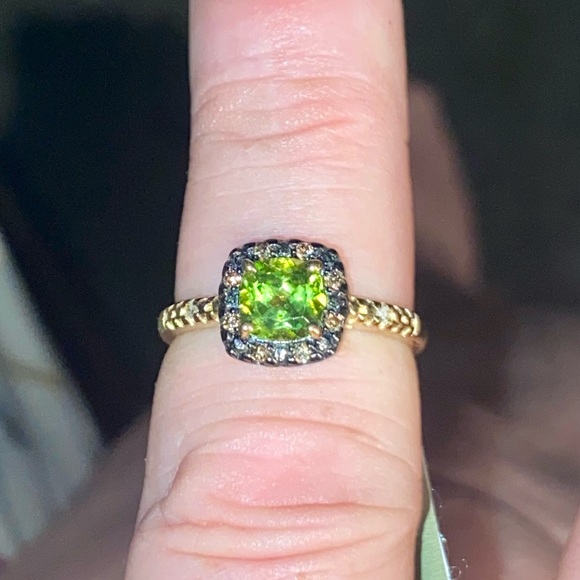 ❌❌❌SOLD❌❌❌NWT / APPRAISAL LORENZO JEWELRY LIMITED PERIDOT,GENUINE DIAMOND RING. - Picture 13 of 14